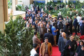 افتتاح نمایشگاه بین‌المللی گل و گیاه