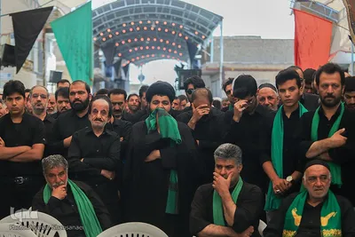 دسته عزاداری سادات و روحانیون شهرستان خمینی شهر