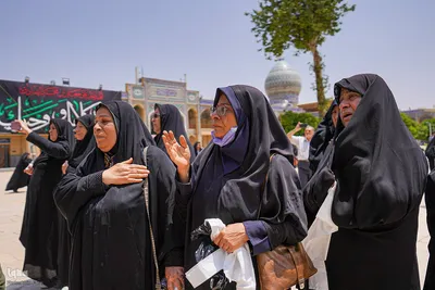 مراسم سالگرد شهادت حضرت امام جعفر صادق(ع) در حرم شاهچراغ(ع)‎