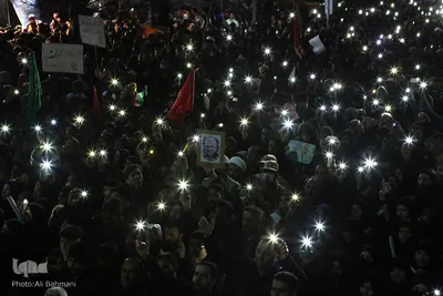 تشییع پیکر شهید قاسم سلیمانی در مشهد