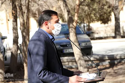نشست خبری فرمانداران شهرستانهای مهریز و میبد استان یزد