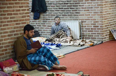 مراسم اعتکاف در مسجد جامع تبریز