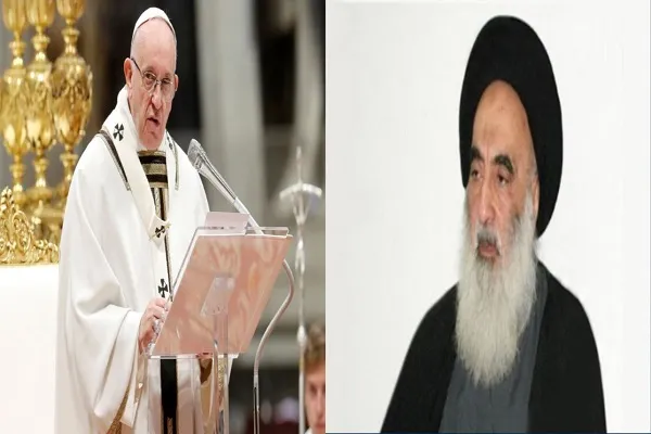 البابا فرنسيس والسيد السيستاني سيوقعان على وثيقة سلام