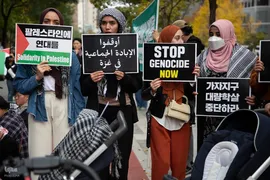 تداوم اعتراض به جنایات وحشیانه رژیم صهیونیستی در کشورهای مختلف جهان 