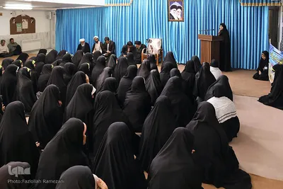 دیدار دانش آموزان با نماینده معزز ولي فقيه در خراسان جنوبی
