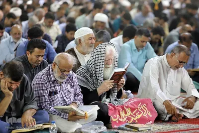 مراسم پرفیض دعای عرفه در اهواز