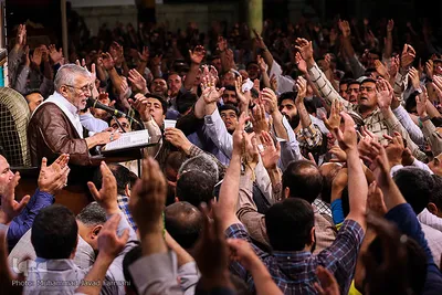 اولین دعای کمیل ماه مبارک رمضان در مسجد ارک