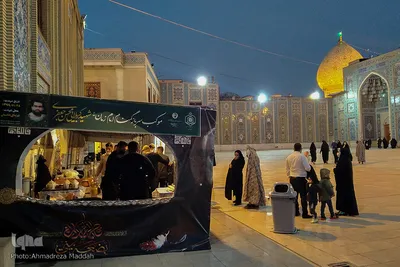 مراسم بزرگداشت اولین سالگرد شهادت شهید محسن جعفری در شاهچراغ (ع)‎‎