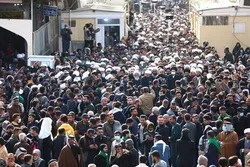 İmam Əlinin (ə) hərəmində keçirilən əzadarlıq məclisinə müctəhidlər də qatıldı