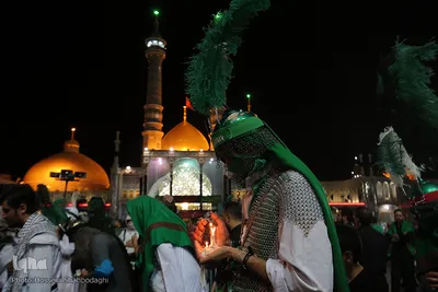 شام غریبان حسینی در جوار حرم حضرت معصومه(س)