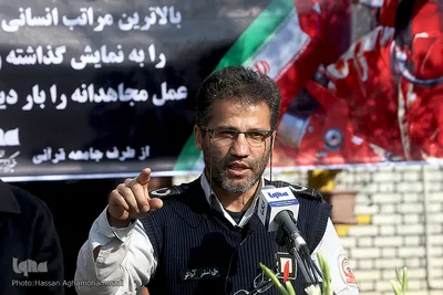 علی اصغر آوانلو، رییس ایستگاه اتش نشانی شماره ۱ تهران (حسن آباد)