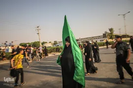 «مشایه الحسین(ع)» اهواز راهی کربلا شد