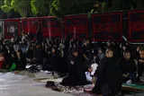 عزاداری شب عاشورای حسینی در هیات فاطمه الزهرا بجنورد