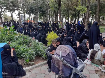 مراسم قرائت زیارت اربعین در اهر