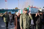 استقبال از چهار شهید گمنام دوران دفاع مقدس در یزد