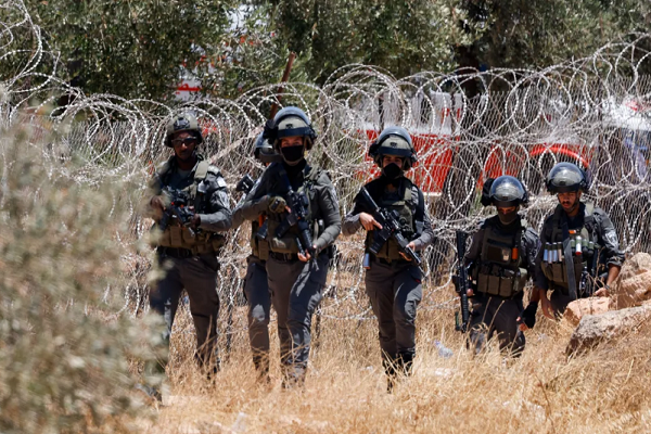 Mosque in Occupied West Bank Attacked by Israeli Settlers Israeli regime forces in West Bank