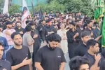 برگزاری باشکوه مراسم اربعین در کشمیر