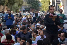 مراسم دعای عرفه در حسینه هدایت