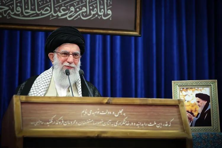 قائد الثورة يلقي خطاباً بمناسبة ذكرى رحيل الامام الخميني (رض)