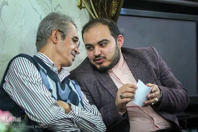 از سمت راست سیدجاسم موسوی و قاسم بستانی 