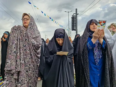 نماز عید فطر در قزوین‎