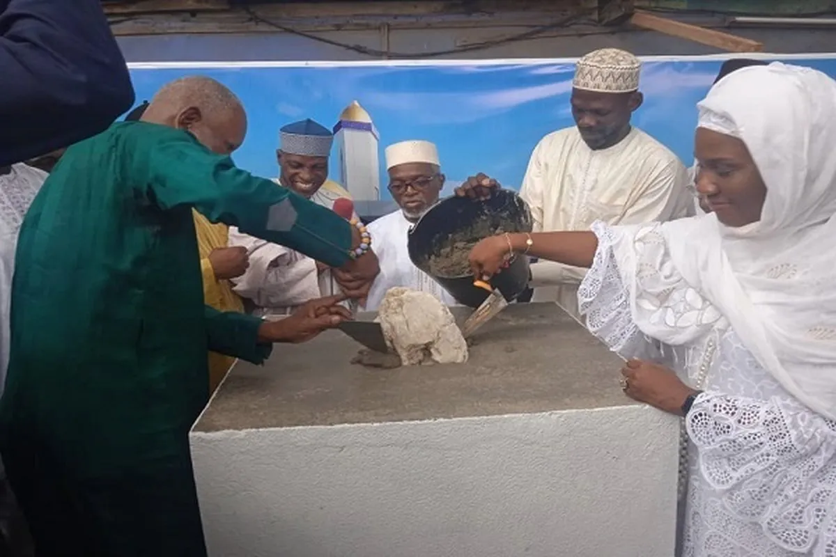 Début des travaux de la construction de la Mosquée Tawfiq en Côte d'Ivoire