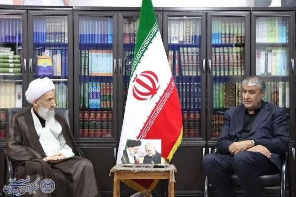 دیدار معاون رئیس جمهور و رئیس سازمان انرژی اتمی ایران با نماینده ولی فقیه در مازندران