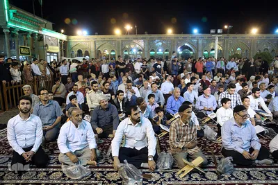 محفل قرآنی در جوار سید‌الکریم(ع)