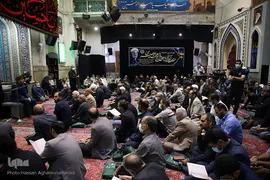 مجلس ترحیم آیت‌الله محمدعلی ناصری(ره) در مسجد ارگ