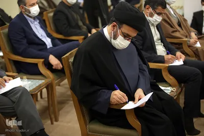 دیدار دست‌اندکاران همایش حضرت حمزه(ع) با رهبر معظم انقلاب