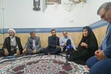دیدار مسئولان با خانواده‌های شهدای کهگیلویه‌وبویراحمد