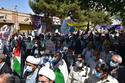 راهپیمایی روز قدس در بیرجند
