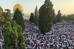 Dubban Masallata  Sun Gudanar Da Sallar Idi A Masallacin Al-Aqsa A Yau