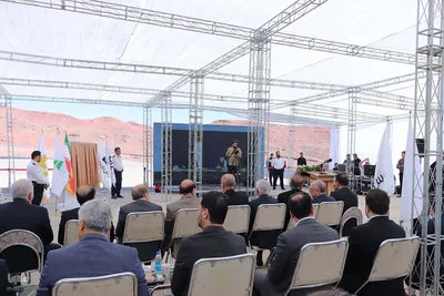 افتتاح نیروگاه خورشیدی ۴۰ مگاواتی در آذربایجان‌شرقی