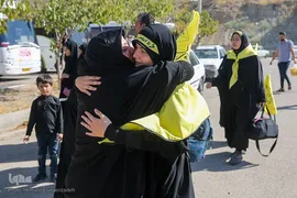 بدرقه کاروان زیارتی دانش‌آموزان خراسانی به کربلا