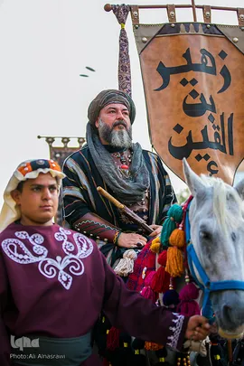 ورود نمادین کاروان امام حسین(ع) به شهر کربلا