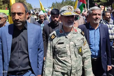 خروش مردم خراسان جنوبی در راهپیمایی روز قدس