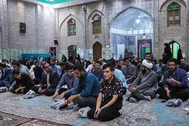دیدارعوامل اجرایی سی و هشتمین جشنواره ملی قرآن با پدر شهید آیت‌الله آل‌هاشم‎