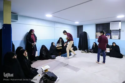 محفل انس با قرآن در مدرسه طلایه داران زندگی