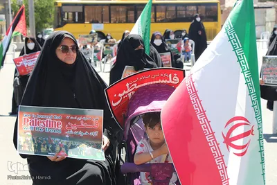 اجتماع بیرجندی‌ها در حمایت از مردم فلسطین