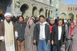 Delegasi Media Indonesia Hadir di Haram Sayidah Maksumah