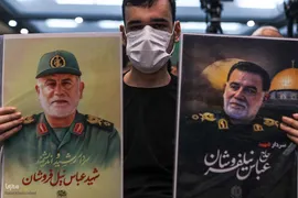 مراسم نخستین سالگرد شهادت سردار عباس نیلفروشان
