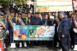 راهپیمایی ۱۳ آبان در اهر