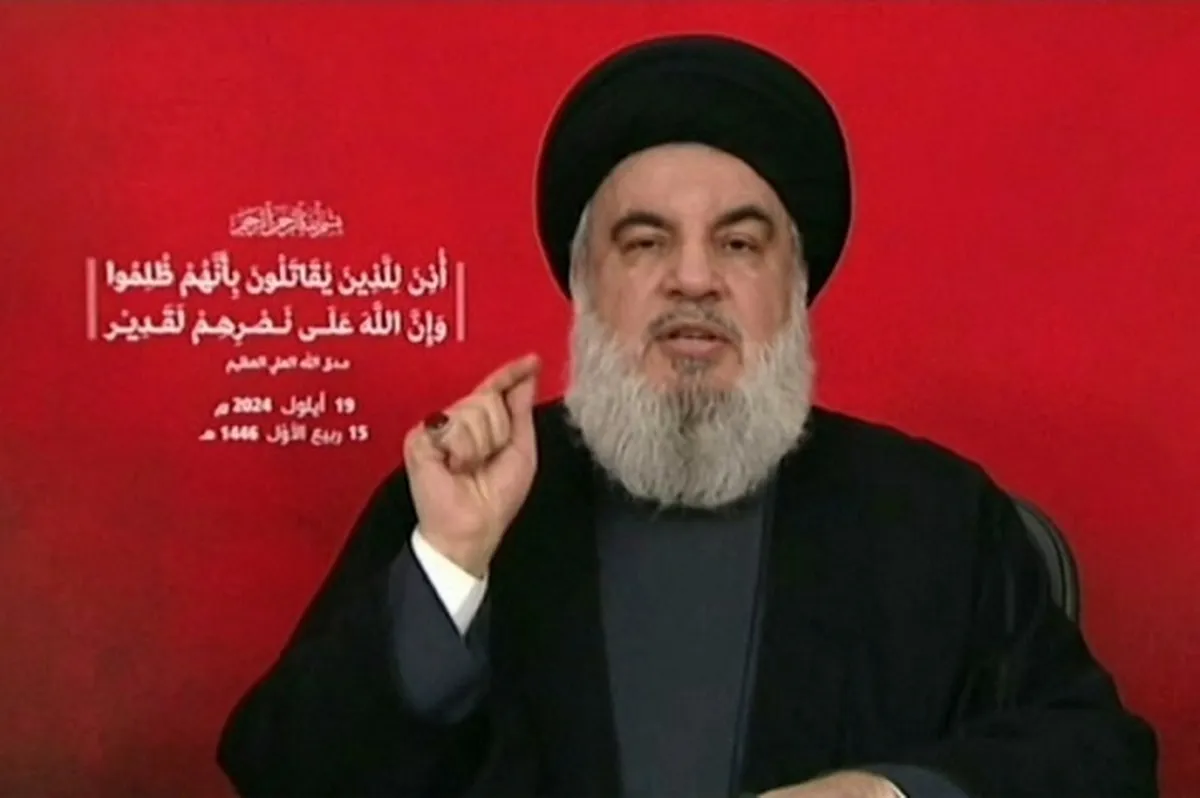 Sayyid  Nasrallah: Milipuko ya kigaidi  iliyotekelezwa na Israel ni 'tangazo la vita', aapa 'adhabu kali'