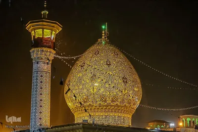 شب اول محرم در حرم شاهچراغ (ع)‎‎