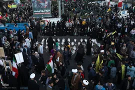 راهپیمایی مردم ایران در حمایت از مردم غزه