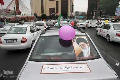 راهپیمایی ماشینی ۲۲بهمن