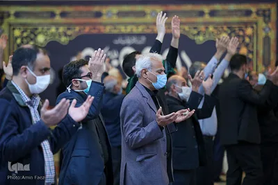 عزاداری سالروز شهادت حضرت زهرا(س)در حرم شاهچراغ(ع)