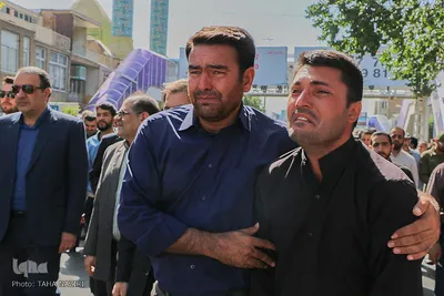 تشییع پیکر شهید علی‌اکبر معصومی‌نژاد در اراک/عکاس:طاها نظیری