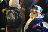سوگواری مردم قم برای کودکان شهید